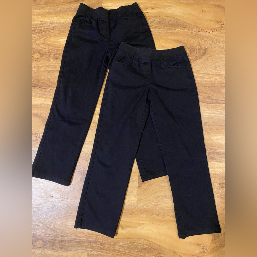Wonder Nation Uniform Pants for girls - 2 pair